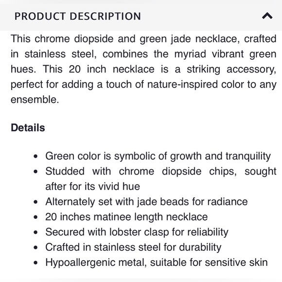 💚 Chrome Diopside & Green Jade 107 CTW Necklace - Picture 6 of 6